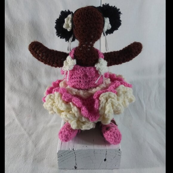 Ballerina Crochet Doll Limited Edition - Picture 1 of 3
